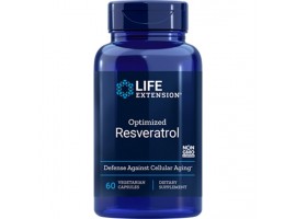 Life Extension Optimized Resveratrol, 60 vege caps